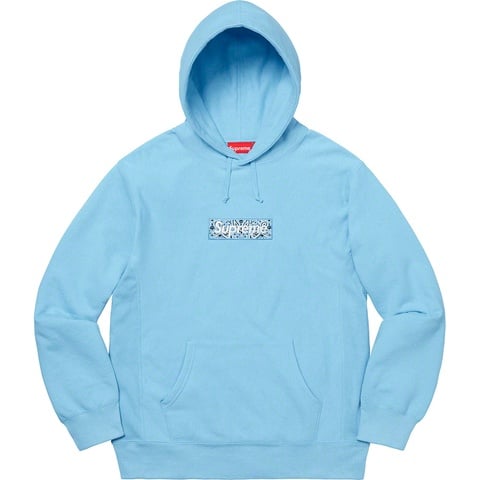 Bandana Box Logo Hooded Sweatshirt - Supreme