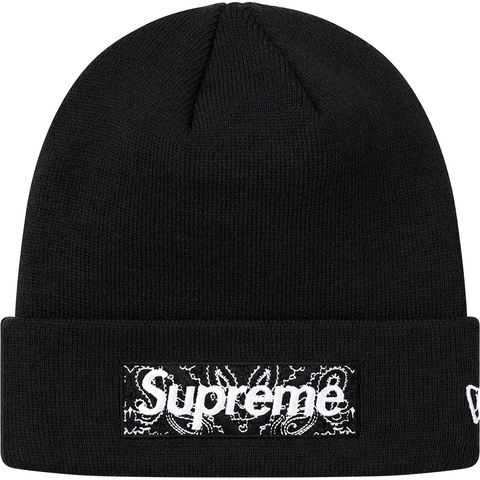 New Era® Box Logo Beanie - fall/winter 2019 - Supreme