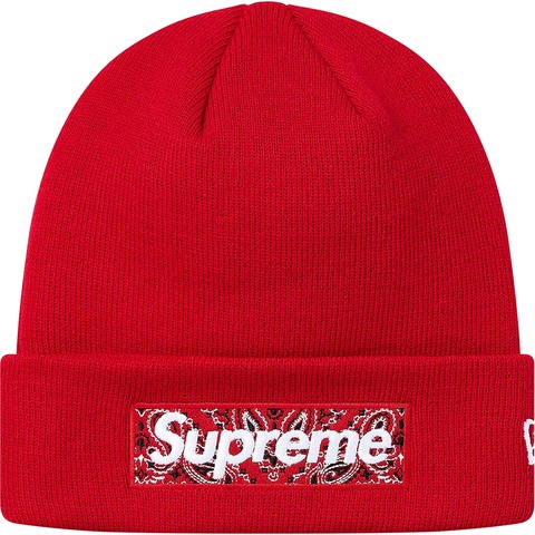 New Era® Box Logo Beanie - fall/winter 2019 - Supreme