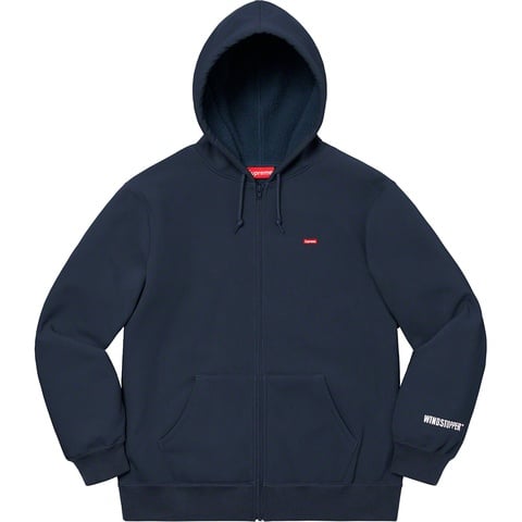 WINDSTOPPER® Zip Up Hooded Sweatshirt - Supreme