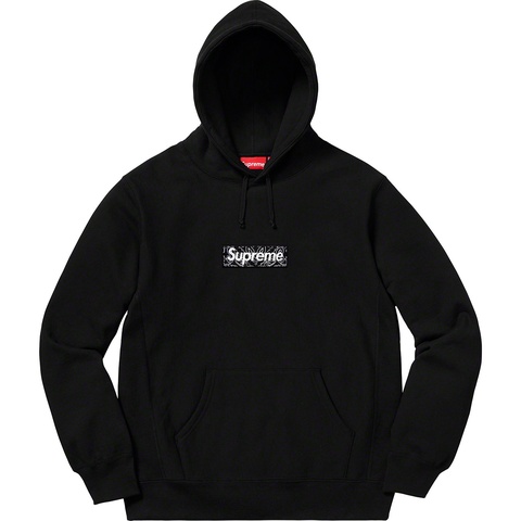 Bandana Box Logo Hooded Sweatshirt - Supreme
