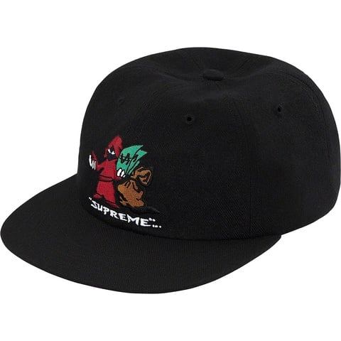 Supreme Shadow 6-Panel - Black