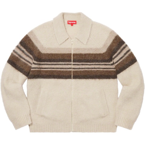 ◆Brushed Wool Zip Up Swe ater Brushed Wool Zip Up Sweater - fall/winter 2019 - Supreme
