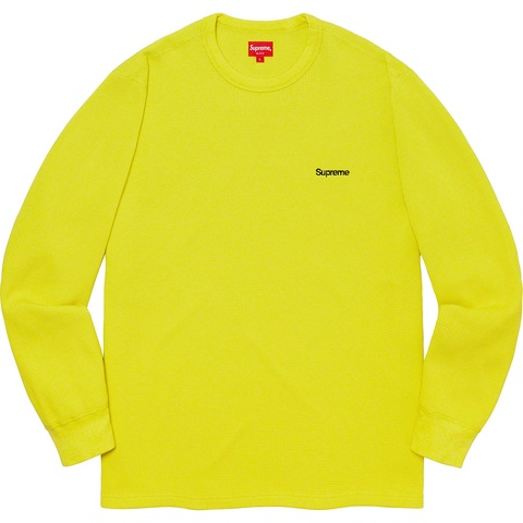 Supreme HQ Waffle Thermal - Acid Green