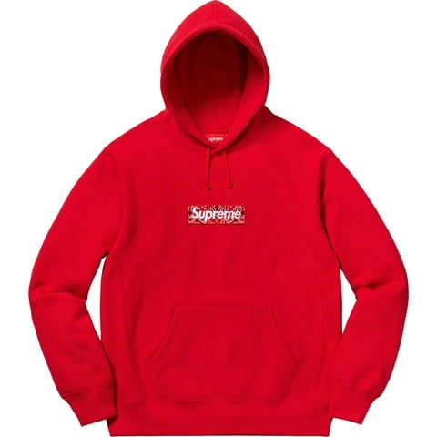 Bandana Box Logo Hooded Sweatshirt - Supreme