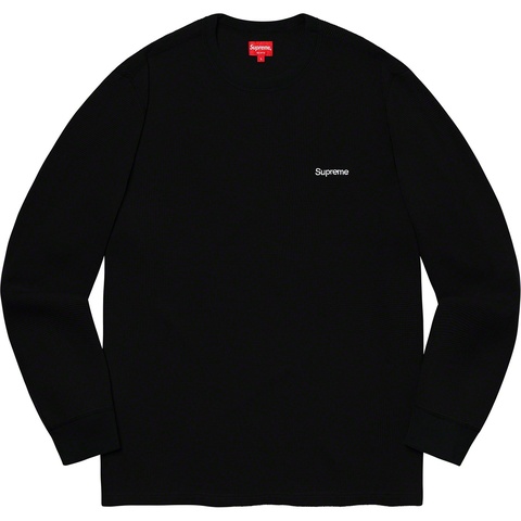 Supreme HQ Waffle Thermal - Black