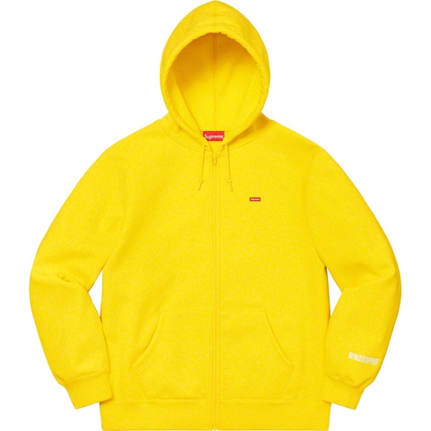 Supreme WINDSTOPPER® Zip Up Hooded Sweatshirt - Bright Yellow