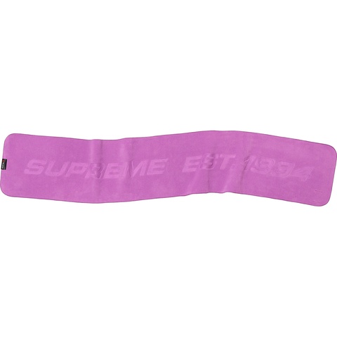 マフラー Supreme Polartec Logo Scarf Pink 588229_00.png.png