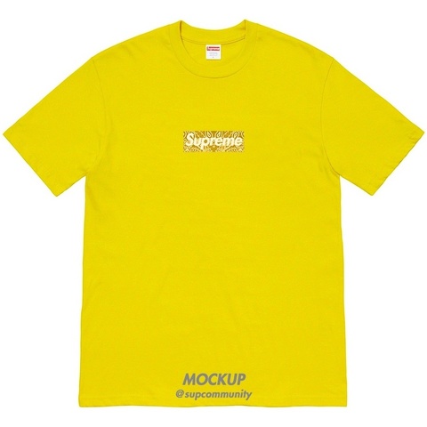 Supreme Bandana Box Logo Tee - BandanaBoxTee8