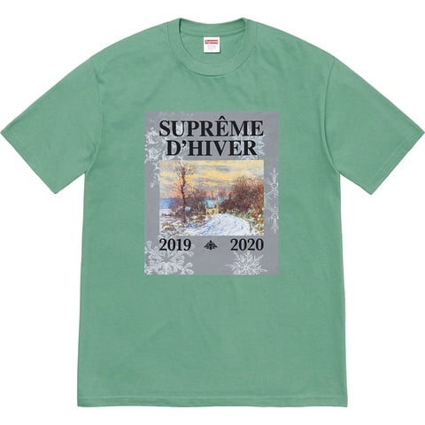 Supreme D'Hiver Tee - Dusty Teal