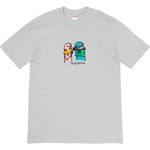 Supreme Bite Tee - Heather Grey