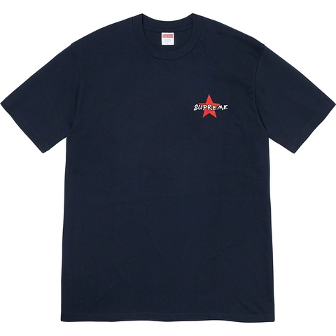 Supreme Money Power Respect Tee - Navy