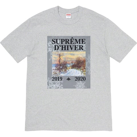 Supreme D'Hiver Tee - Heather Grey