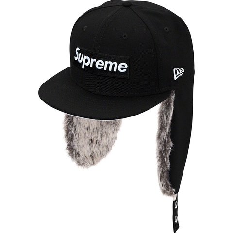 Supreme Earflap New Era® - Black