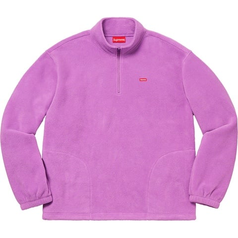 Supreme Polartec® Half Zip Pullover - Light Purple