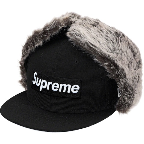 Supreme Earflap New Era® - Black