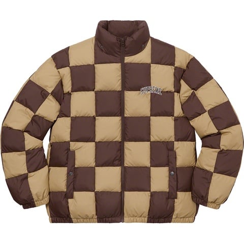 Checkerboard Puffy Jacket - fall/winter 2019 - Supreme