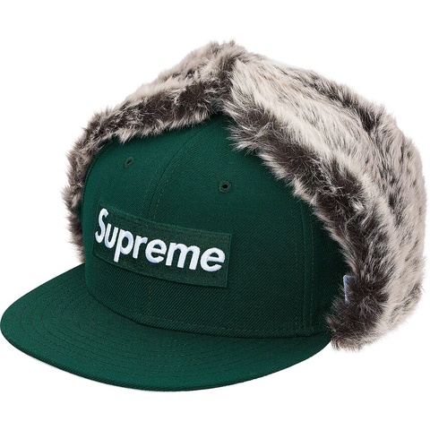 Supreme Earflap New Era® - Dark Green