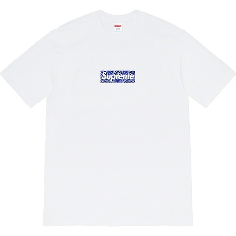 Supreme Bandana Box Logo Tee - White