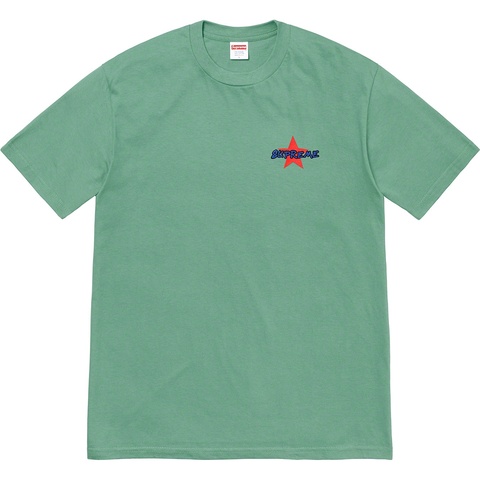 Supreme Money Power Respect Tee - Dusty Teal