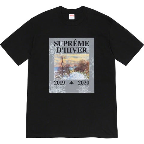 Supreme D'Hiver Tee - Black