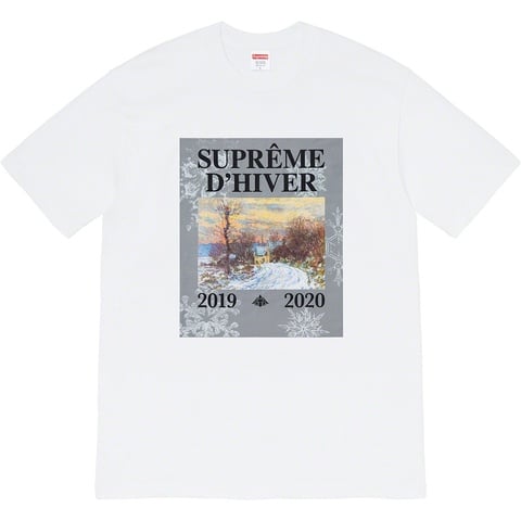 Supreme D'Hiver Tee - White