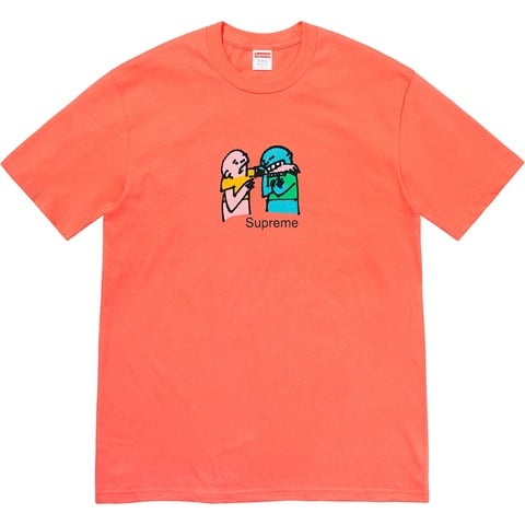 Supreme Bite Tee - Neon Orange