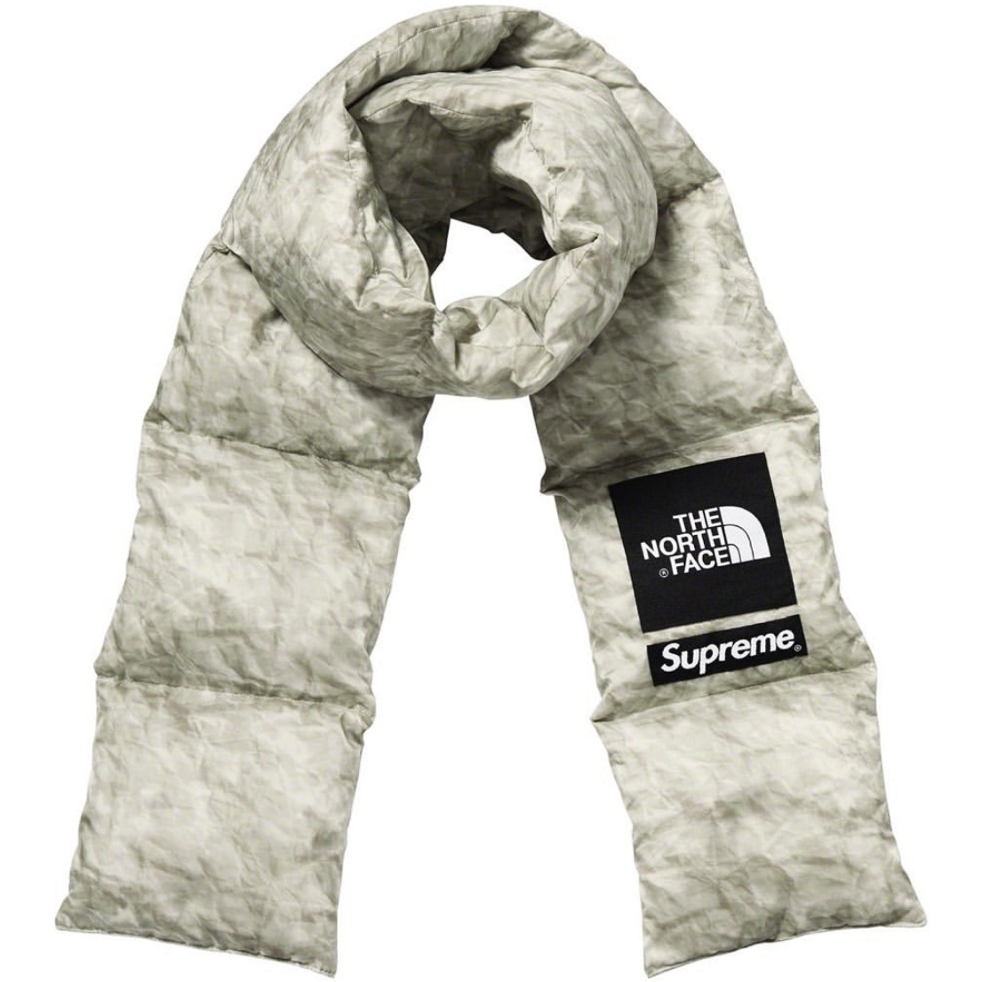 マフラー supreme The North Face down scarf indigo ノースフェイス THE NORTH FACE ダウン マフラー スカーフ ヌプシ