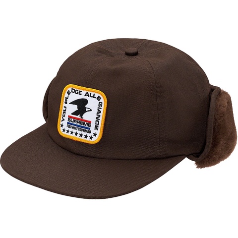 Supreme Earflap 6-Panel - Brown