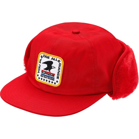 Supreme Earflap 6-Panel - Red