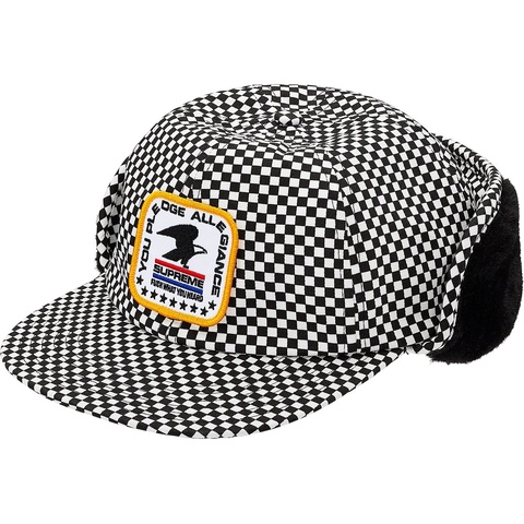 Supreme Earflap 6-Panel - Checkerboard