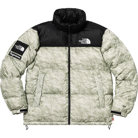 Supreme®/The North Face® Paper Print Nuptse Jacket - Supreme