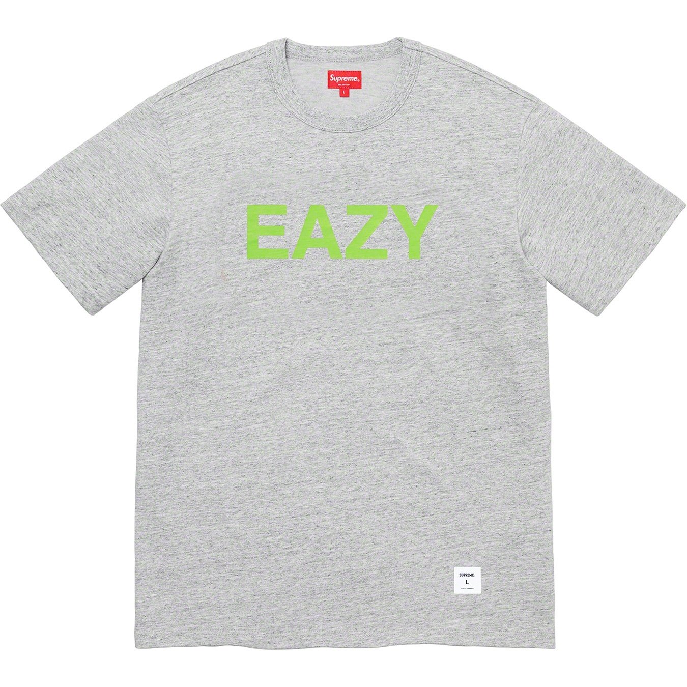 Supreme Eazy S S Top (SS20) - Heather Grey - $68