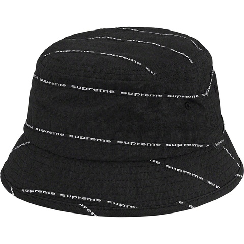 Supreme Jacquard Linen Crusher - Black