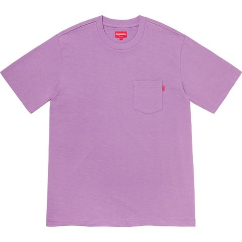 Supreme S/S Pocket Tee - Violet