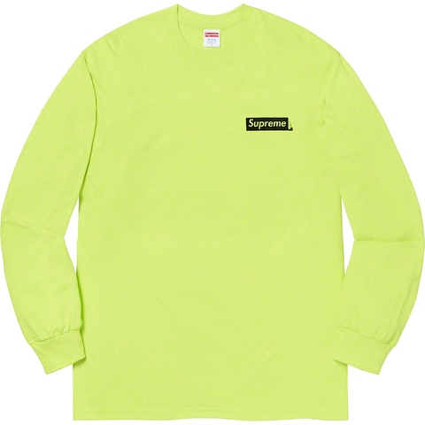 Supreme Sacred Unique L/S Tee - Neon Green