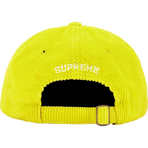 Supreme Corduroy 6-Panel - Neon Yellow