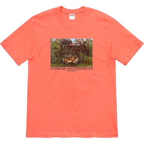 Supreme Masterpieces Tee - Neon Orange
