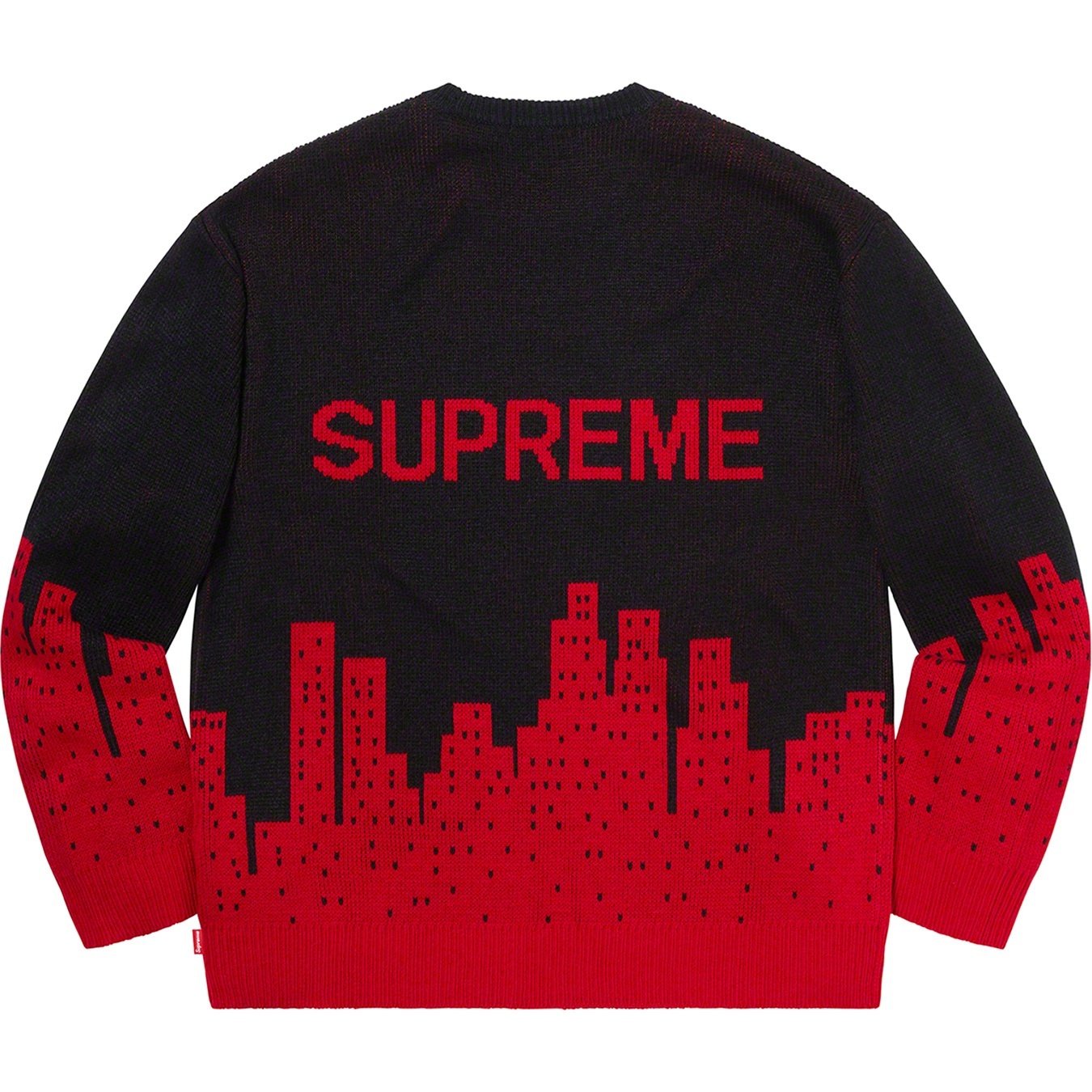 Supreme New York Sweater (SS20) - Black - $148