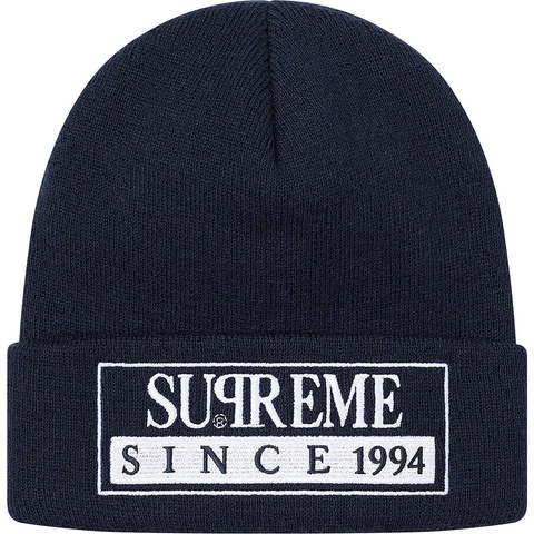 Supreme Reserved Beanie - Navy