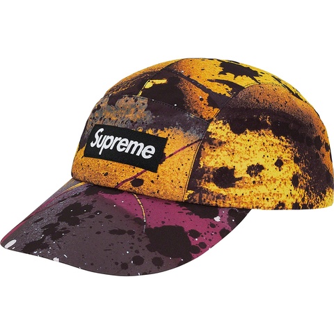 Supreme GORE-TEX Long Bill Camp Cap - Rammellzee Yellow