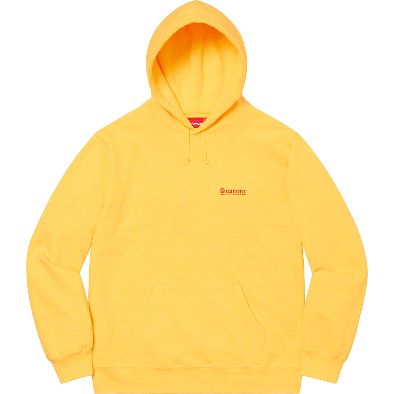 Supreme Mary Hooded Sweatshirt (SS20) - Pale Gold - $178