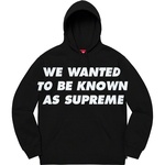 Supreme Known As Hooded Sweatshirt (SS20) - Black