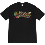 Supreme Paint Logo Tee (SS20) - Black