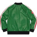 Supreme Supreme Vanson Leathers Perforated Bomber Jacket (SS20) - Green