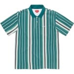 Supreme Vertical Stripe Polo (SS20) - Dark Teal