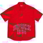 Supreme Arc Logo S S Work Shirt (SS20) - Red