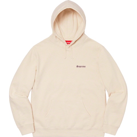 Supreme Mary Hooded Sweatshirt - Natural