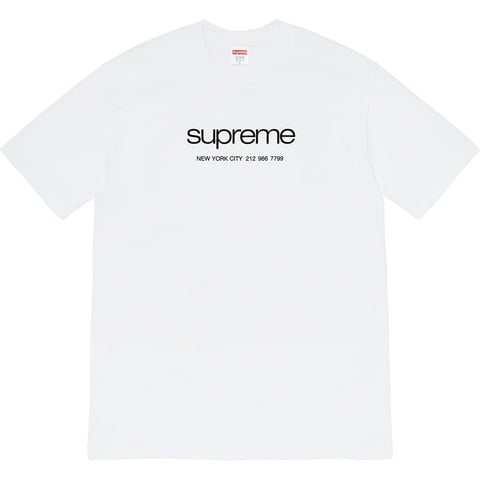 Supreme Shop Tee - White