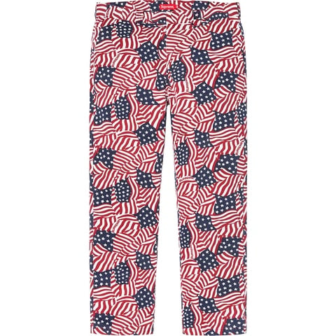 Supreme Work Pant - Flags